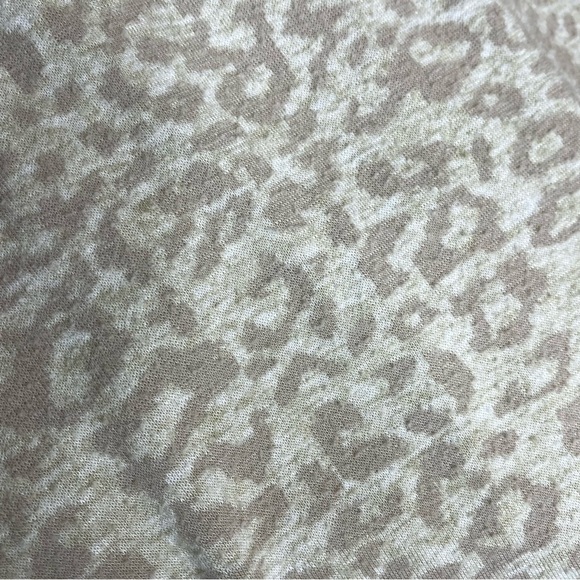 SATURDAY Sunday by Anthropologie Leopard Animal Print Crew Neck Sweatshirt - Picture 4 of 6
